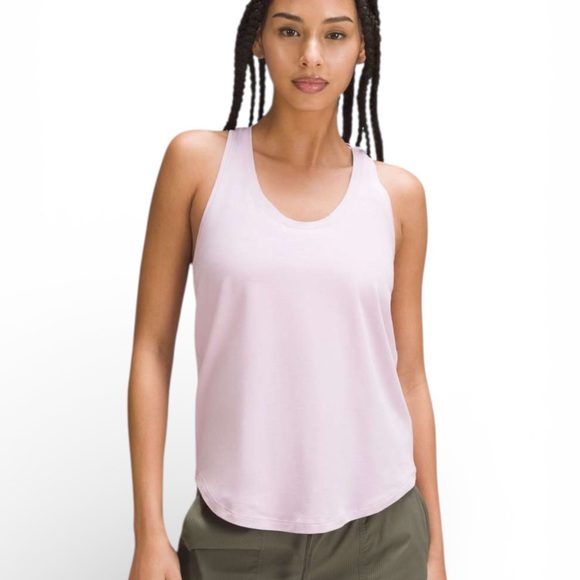 lululemon athletica Tops - lululemon athletica Soft Pink Tank Top Sz/8